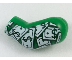 Arm, Left with Dollar Bills Pattern