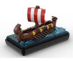 Small Viking Longship