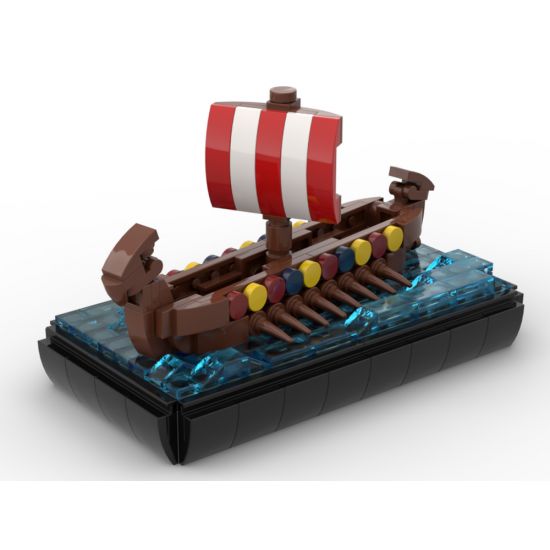 Small Viking Longship