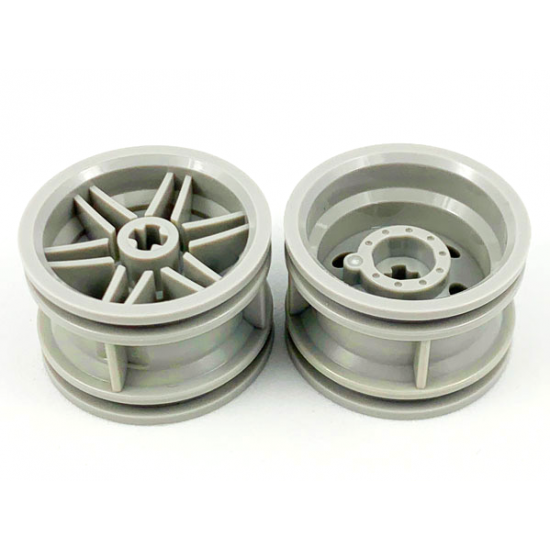 Wheel 30.4mm D. x 20mm with No Pin Holes and Reinforced Rim