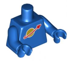Torso Space Classic Moon Pattern / Blue Arms / Blue Hands