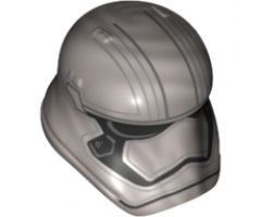 Minifigure, Headgear Helmet SW Stormtrooper Ep. 8 Captain Phasma Pointed Mouth Pattern