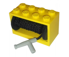 String Reel / Winch 2 x 4 x 2 Complete with String and Light Gray Hose Nozzle Simple