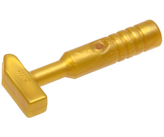 Minifigure, Utensil Tool Cross Pein Hammer - 3-Rib Handle