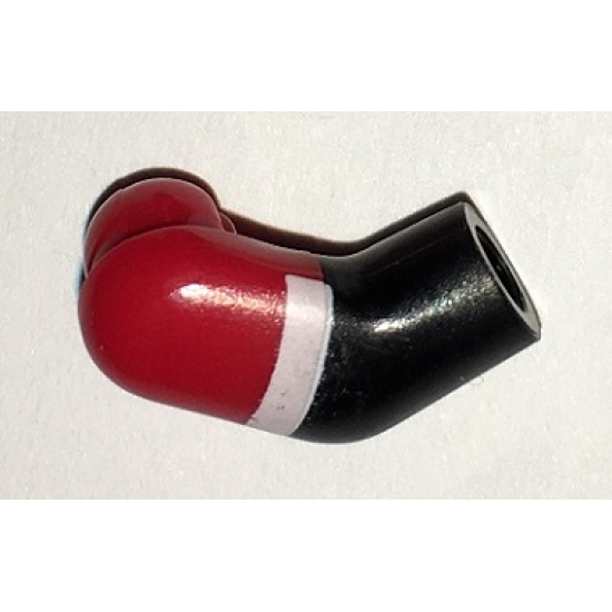 Arm, Right with Red Short Sleeve and White Cuff Pattern