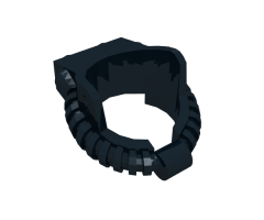 Minifigure, Body Wear Fire Helmet Breathing Hose