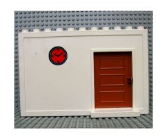 Duplo, Building Wall 1 x 11 x 6 with Sliding Pocket Door