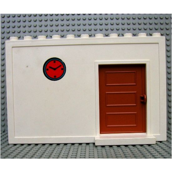 Duplo, Building Wall 1 x 11 x 6 with Sliding Pocket Door