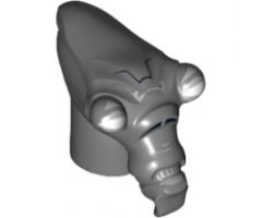 Minifigure, Head, Modified SW Geonosian with Gray Eyes Pattern
