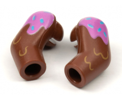 Arm, (Matching Left and Right) Pair with Topping and Sprinkles Pattern