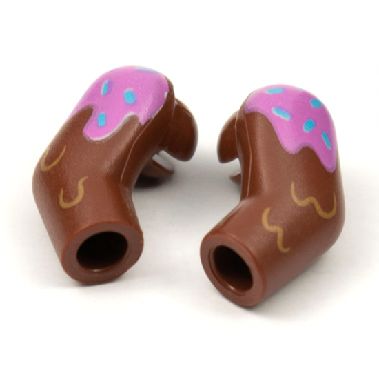Arm, (Matching Left and Right) Pair with Topping and Sprinkles Pattern