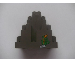 Rock Panel 3 x 8 x 7 Triangular (LURP) with Sea Grass Pattern (Sticker) - Set 6559