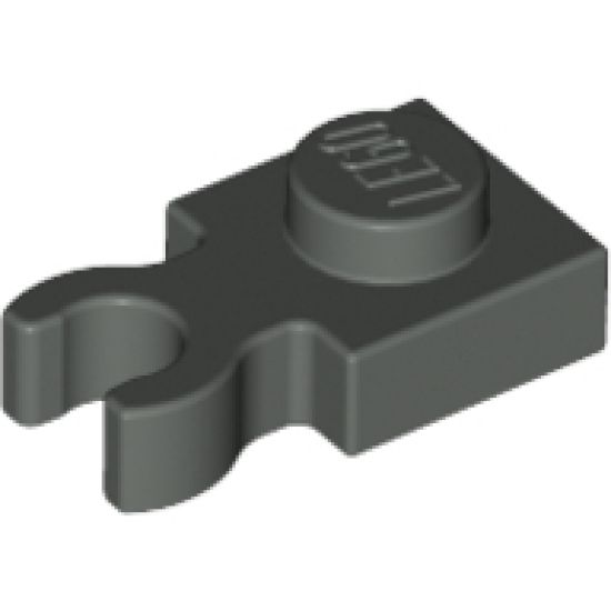 Plate, Modified 1 x 1 with U Clip Thick (Vertical Grip)