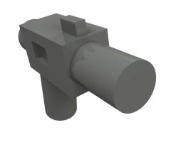 Minifigure, Weapon Gun, Blaster Small DC-17 (SW)