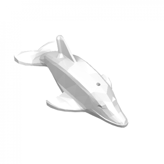 Dolphin with Normal Connection and Axle Holder
