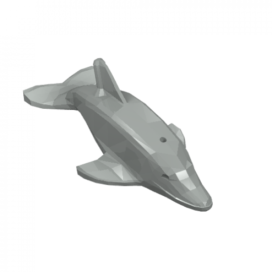 Dolphin with Normal Connection and Axle Holder