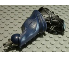 Galidor Limb Leg Allegra, Bottom Section with Black Shoe with Silver Straps