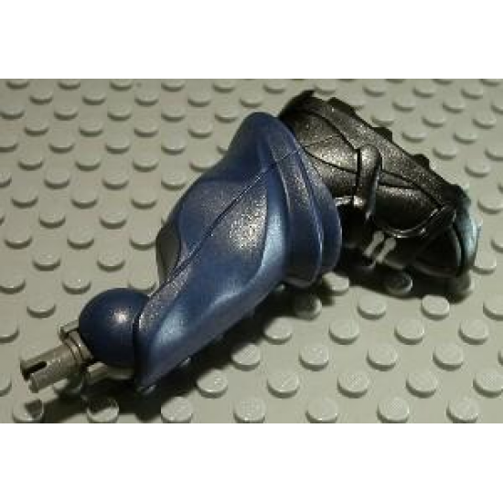 Galidor Limb Leg Allegra, Bottom Section with Black Shoe with Silver Straps