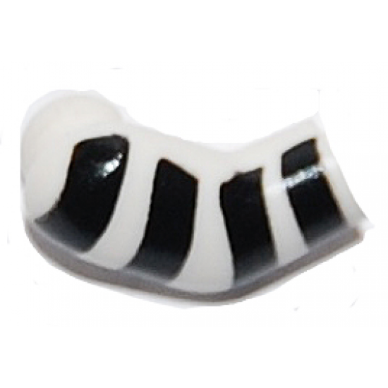 Arm, Right with 4 Black Stripes Pattern