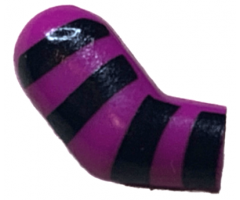 Arm, Right with 4 Black Stripes Pattern
