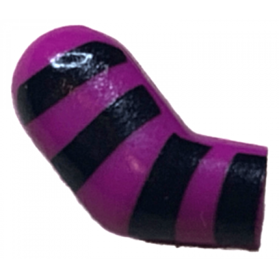 Arm, Right with 4 Black Stripes Pattern