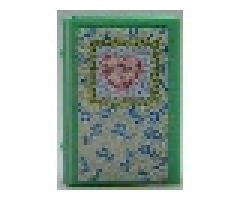 Minifigure, Utensil Book 2 x 3 with Heart and Keys Diary Pattern (Stickers) - Set 3270
