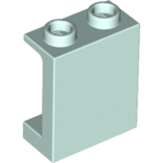 Panel 1 x 2 x 2 with Side Supports - Hollow Studs