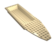 Boat Hull Unitary 28 x 8 Top