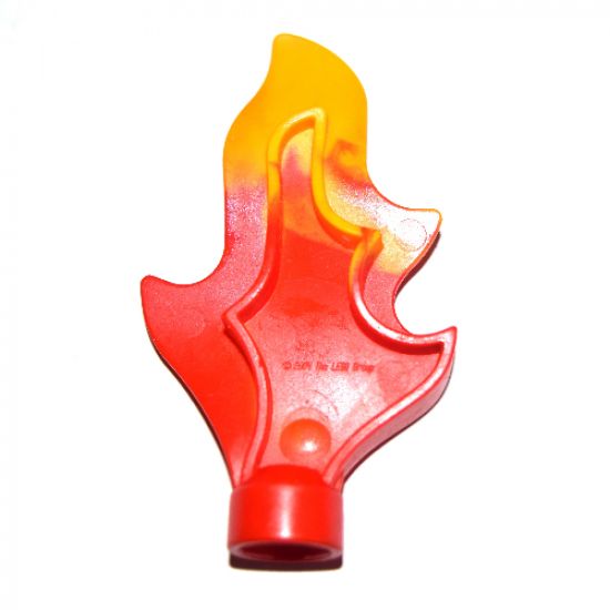 Duplo Wave (Fire, Water, Flame) 2 x 1 x 5 with Marbled Yellow Tip