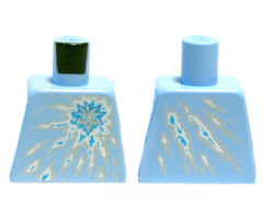 Torso Ninjago Ice Energy Pattern (NRG Zane)