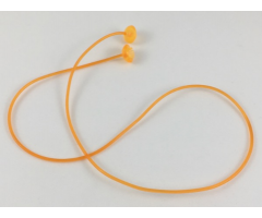 Clikits Cord, Jelly String with 2 Trans-Light Orange Caps - 375mm - Top Attachment