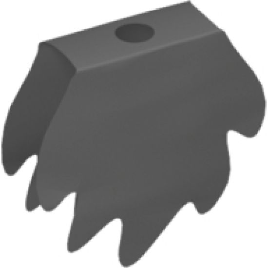 Minifigure, Body Wear Cape Cloth, Dementor Style