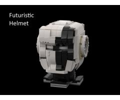 Futuristic Helmet - 21309/92176 NASA Apollo Saturn V Alternative Build