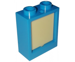 Window 1 x 2 x 2 Flat Front with Tan Glass for Window 1 x 2 x 2 Flat Front (60592 / 60601)