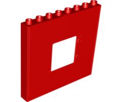 Duplo, Building Wall 1 x 8 x 6 with Window Opening