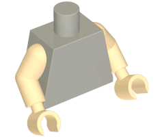 Torso Spider-Man Dr. Octavious Pattern / Light Nougat Arms / Light Nougat Hands