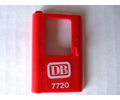 Door 1 x 4 x 5 Train Left with White 'DB 7720' Pattern (Sticker) - Set 7720