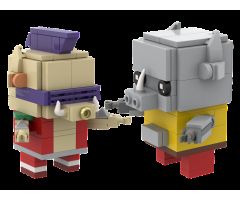 Brickheadz Bebop & Rocksteady