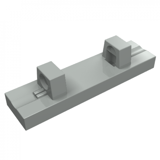 Hinge Tile 1 x 4 Locking Dual 1 Fingers on Top
