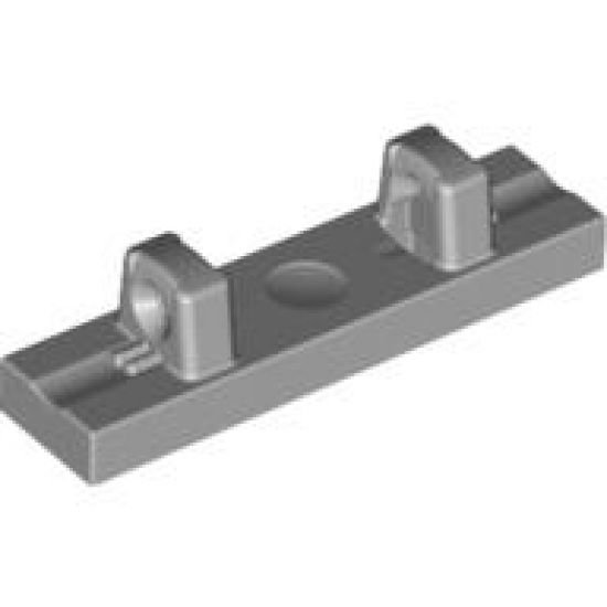 Hinge Tile 1 x 4 Locking Dual 1 Fingers on Top