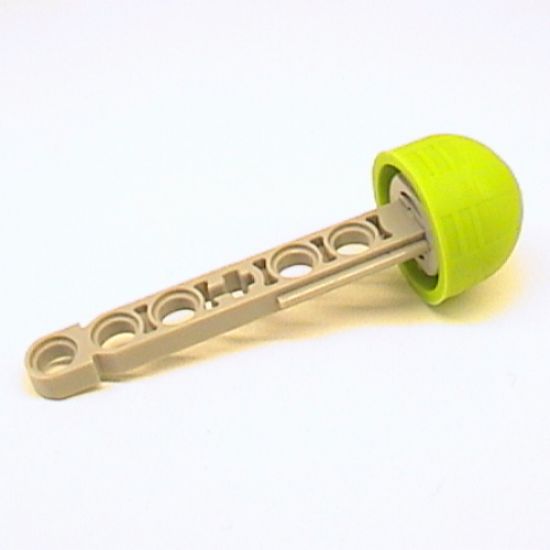 Projectile Launcher Arrow, Liftarm Shaft with Solid Lime Rubber End
