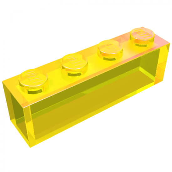 Brick 1 x 4 without Bottom Tubes