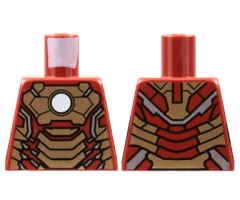 Torso Armor with White Circle and Gold Plates (Mark 42) Pattern