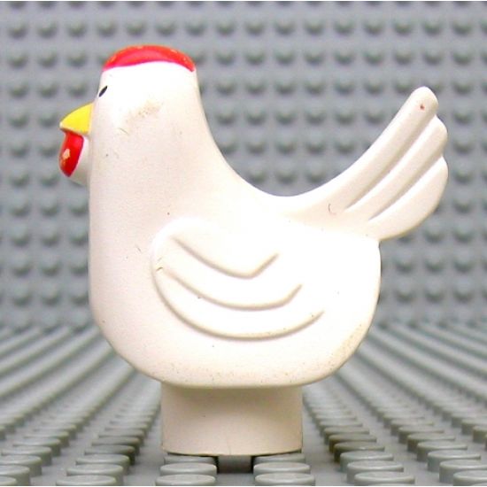 Duplo, Animal Chicken, Hen, Eyes Front