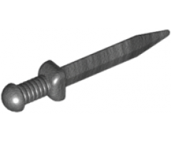 Minifigure, Weapon Sword, Roman Gladius with Thick Crossguard