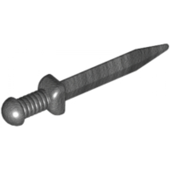 Minifigure, Weapon Sword, Roman Gladius with Thick Crossguard