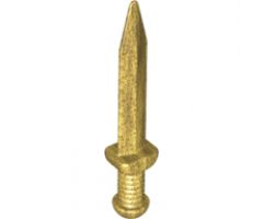 Minifigure, Weapon Sword, Roman Gladius with Thick Crossguard