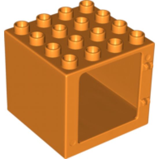 Duplo, Building Door / Window Frame 4 x 4 x 3 Thin Top
