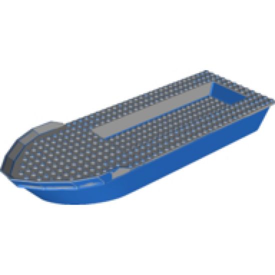 Boat Hull Unitary 41 x 12 x 5 with Light Bluish Gray Top