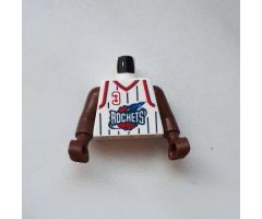 Torso NBA Houston Rockets #3 Pattern / Brown NBA Arms